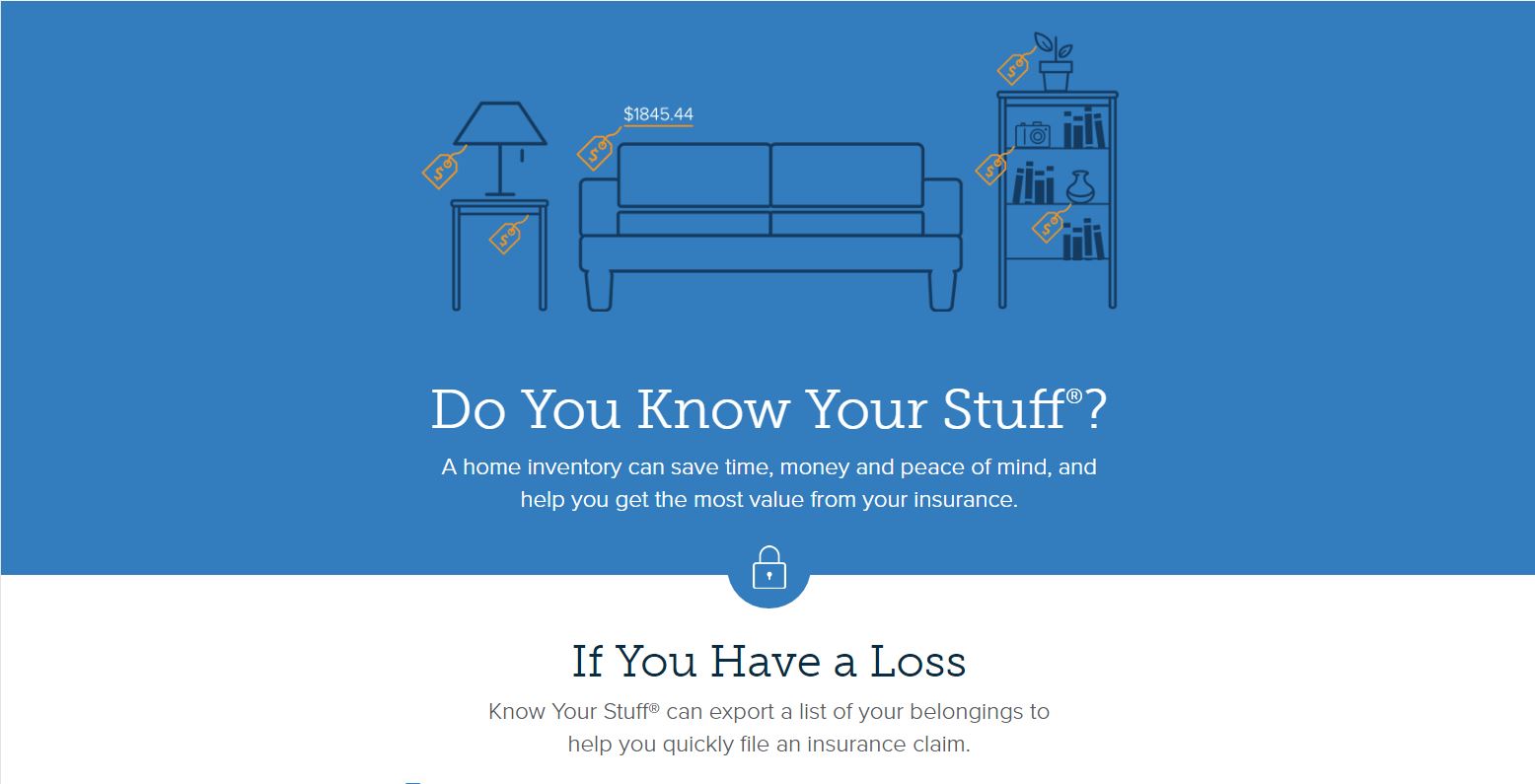 Know Your Stuff Mobile App